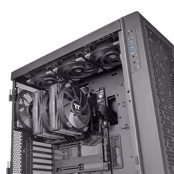 Thermaltake TOUGHAIR 710 Processore Raffreddatore d'aria 14 cm Grigio - Vista aggiuntiva 5