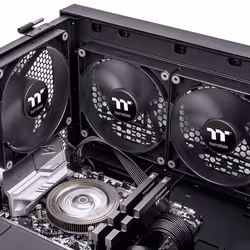 Thermaltake TT CT120 PC Case per computer Ventilatore Nero 2 pz - Vista aggiuntiva 5
