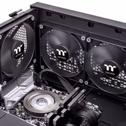 Thermaltake CT140 PC Cooling Fan Case per computer Raffreddatore d'aria 14 cm Nero 3 pz - Vista aggiuntiva 5