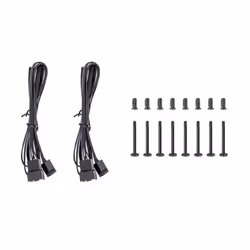 Thermaltake CT140 PC Cooling Fan Case per computer Raffreddatore d'aria 14 cm Nero 3 pz - Vista aggiuntiva 6