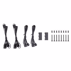 Thermaltake CT120 ARGB Sync PC Case per computer Ventilatore Nero, Bianco 2 pz - Vista aggiuntiva 6