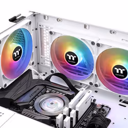 Thermaltake TT CT120 ARGB Sync PC Case per computer Ventilatore Bianco 2 pz - Vista aggiuntiva 4