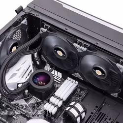 Thermaltake TT Toughliquid Ultra 280 Case per computer Raffreddatore di liquidi tutto in uno Nero - Vista aggiuntiva 5