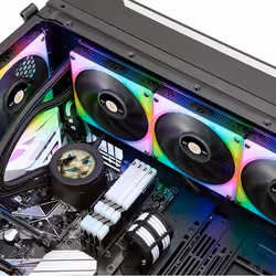Thermaltake TT Toughliquid Ultra 420 Case per computer Raffreddatore di liquidi tutto in uno Nero - Vista aggiuntiva 5