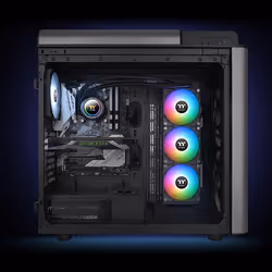Thermaltake TH420 V2 ARGB Processore Raffreddatore di liquidi tutto in uno 14 cm Nero 1 pz - Vista aggiuntiva 6