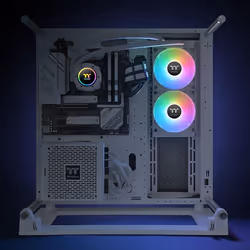 Thermaltake TH240 V2 ARGB Processore Kit di raffreddamento a liquido 24 cm Bianco 1 pz - Vista aggiuntiva 7