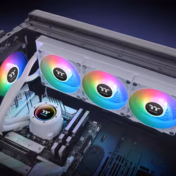 Thermaltake TH360 V2 ARGB Processore Kit di raffreddamento a liquido 36 cm Bianco 1 pz - Vista aggiuntiva 6
