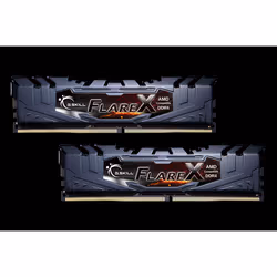 G.Skill Flare X (for AMD) F4-3200C16D-16GFX, 16 GB, 2 x 8 GB, DDR4, 3200 MHz, 288-pin DIMM