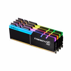 G.Skill Trident Z RGB F4-3600C18Q-128GTZR, 128 GB, 4 x 32 GB, DDR4, 3600 MHz