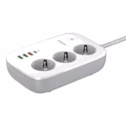 Energizer EPB2500W02EU prolunghe e multiple 2 m 3 presa(e) AC Interno Bianco - Vista aggiuntiva 4