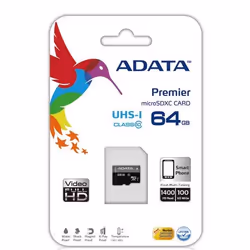 ADATA Micro SDXC 64GB MicroSDXC UHS Classe 10