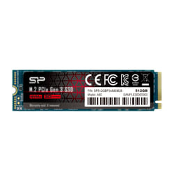 Silicon Power P34A80 512GB M.2 PCI Express 3.0 NVMe SLC