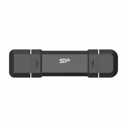 Silicon Power DS72, 250 GB, USB Type-A / USB Type-C, 3.2 Gen 2 (3.1 Gen 2), 1050 MB/s, Cuffia, Nero