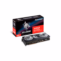 PowerColor Hellhound RX 7700 XT 12G-L/OC Radeon RX 7700 XT 12GB GDDR6 - Vista aggiuntiva 8