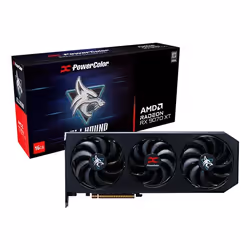 PowerColor Hellhound Radeon RX 9070 XT AMD 16 GB GDDR6 - Vista aggiuntiva 8