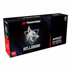PowerColor Hellhound Radeon RX 9070 AMD 16 GB GDDR6 - Vista aggiuntiva 7