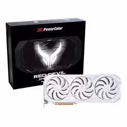 PowerColor Red Devil Radeon RX 9070 XT Spectral White AMD 16 GB GDDR6 - Vista aggiuntiva 7