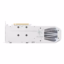 PowerColor Hellhound Radeon RX 9060 XT Spectral White AMD 16 GB GDDR6 - Vista aggiuntiva 4