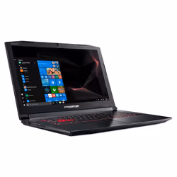 Acer Predator Helios 300 PH315-51-74N0 i7-8750H 15.6" Full HD 16GB 1,13 TB HDD+SSD GeForce GTX 1060 Win10 Home Nero, Rosso