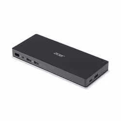 Acer NP.DCK11.01N replicatore di porte e docking station per laptop Nero