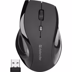 Defender ACCURA MM-295 mouse Ufficio Mano destra RF Wireless Ottico 1600 DPI