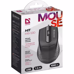 Defender HIT MB-530 mouse Ufficio Ambidestro USB tipo A Ottico 1000 DPI - Vista aggiuntiva 6