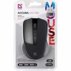 Defender Accura MM-935 mouse Ufficio Ambidestro RF Wireless Ottico 1600 DPI - Vista aggiuntiva 4