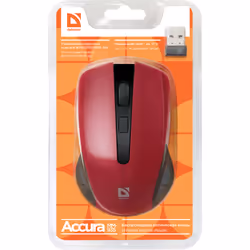 Defender MM-935 mouse Ufficio Ambidestro RF Wireless Ottico 1600 DPI