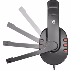 Defender WARHEAD G-160 Auricolare Cablato A Padiglione Gaming Nero - Vista aggiuntiva 6