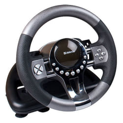Defender Forsage GTR Nero USB 2.0 Sterzo + Pedali PC