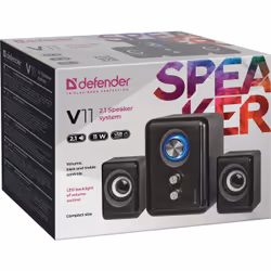 Defender V11 Nero Cablato 11 W