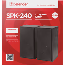 Defender SPK-240 Nero Cablato 6 W - Vista aggiuntiva 7
