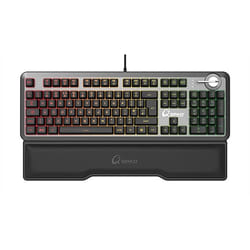 QPAD MK-95 tastiera Gaming USB QWERTY Italiano Nero, Grigio
