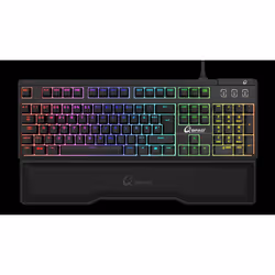 QPAD MK 75 PRO, Full-size (100%), Cablato, USB, Interruttore a chiave meccanica, LED RGB, Nero