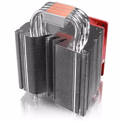 RAIJINTEK Themis Evo Processore Refrigeratore 12 cm Metallico, Rosso, Bianco