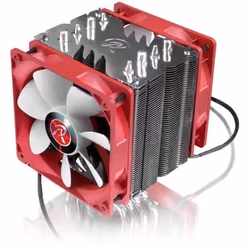 RAIJINTEK Themis Evo Processore Refrigeratore 12 cm Metallico, Rosso, Bianco - Vista aggiuntiva 4