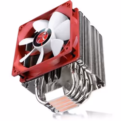 RAIJINTEK Themis Evo Processore Refrigeratore 12 cm Metallico, Rosso, Bianco - Vista aggiuntiva 5