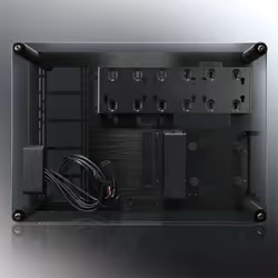 RAIJINTEK Paean Desktop Nero, Trasparente - Vista aggiuntiva 6