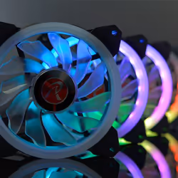 RAIJINTEK IRIS 12 RBW ADD-3 Case per computer Ventilatore 12 cm Nero, Bianco 3 pz - Vista aggiuntiva 5