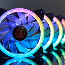 RAIJINTEK IRIS 12 RBW ADD-3 Case per computer Ventilatore 12 cm Nero, Bianco 3 pz - Vista aggiuntiva 6