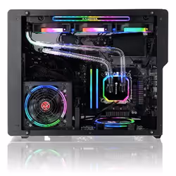 RAIJINTEK Ophion M Evo ALS Midi Tower Nero, Trasparente - Vista aggiuntiva 4