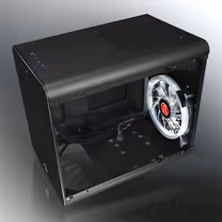 RAIJINTEK METIS PLUS Mini Tower Nero - Vista aggiuntiva 6