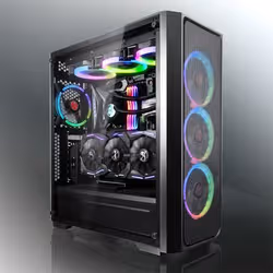 RAIJINTEK Ponos MS Midi Tower Nero - Vista aggiuntiva 3