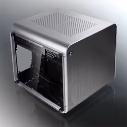 RAIJINTEK METIS EVO TGS Mini Tower Argento - Vista aggiuntiva 2