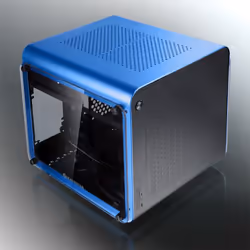 RAIJINTEK METIS EVO TGS Mini Tower Blu - Vista aggiuntiva 2