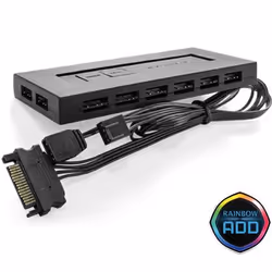 RAIJINTEK SCYLLA ELITE CA240 Processore Kit di raffreddamento a liquido Nero 1 pz - Vista aggiuntiva 7