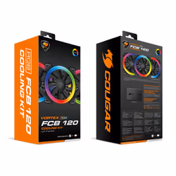 COUGAR Gaming Vortex RGB FCB 120 Case per computer Ventilatore 12 cm Nero - Vista aggiuntiva 7