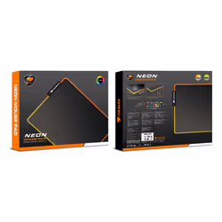 COUGAR Gaming NEON Tappetino per mouse per gioco da computer Nero - Vista aggiuntiva 5