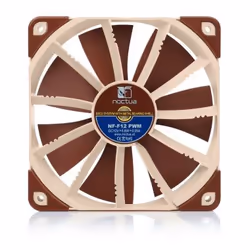 Noctua NOC-NF-F12-PWM Case per computer Ventilatore 12 cm Beige, Marrone 1 pz - Vista aggiuntiva 4