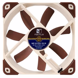 Noctua NF-S12A ULN Case per computer Ventilatore 12 cm Beige, Marrone - Vista aggiuntiva 4